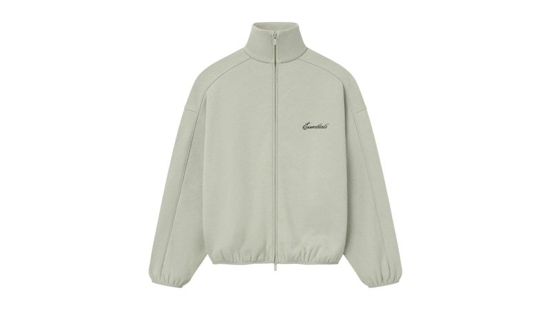 Fear of God Essentials Modern Piping Track Jacket Abbey Stone/ Abbey Stone