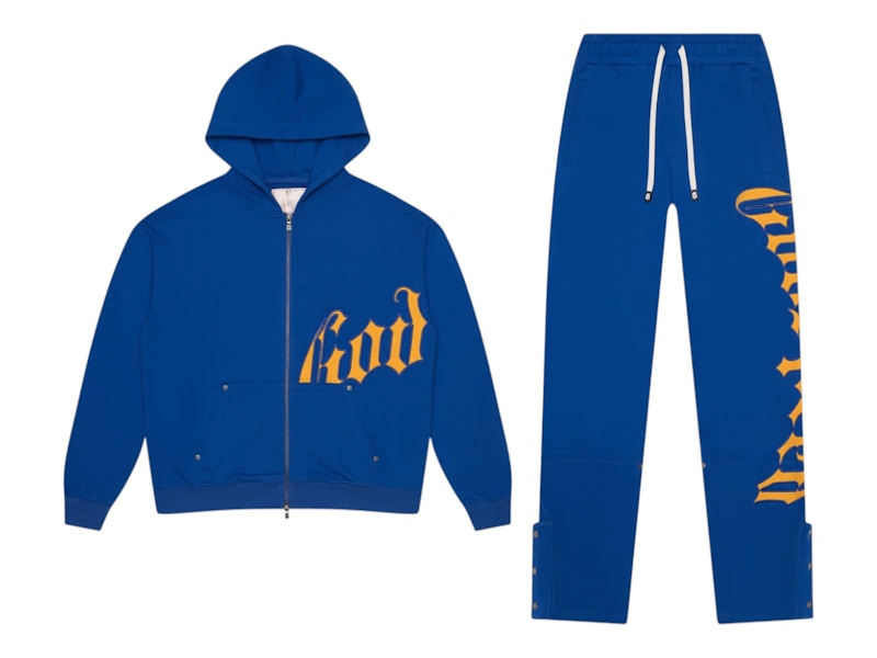 Godspeed OG Logo Sweatsuit Blue/Yellow