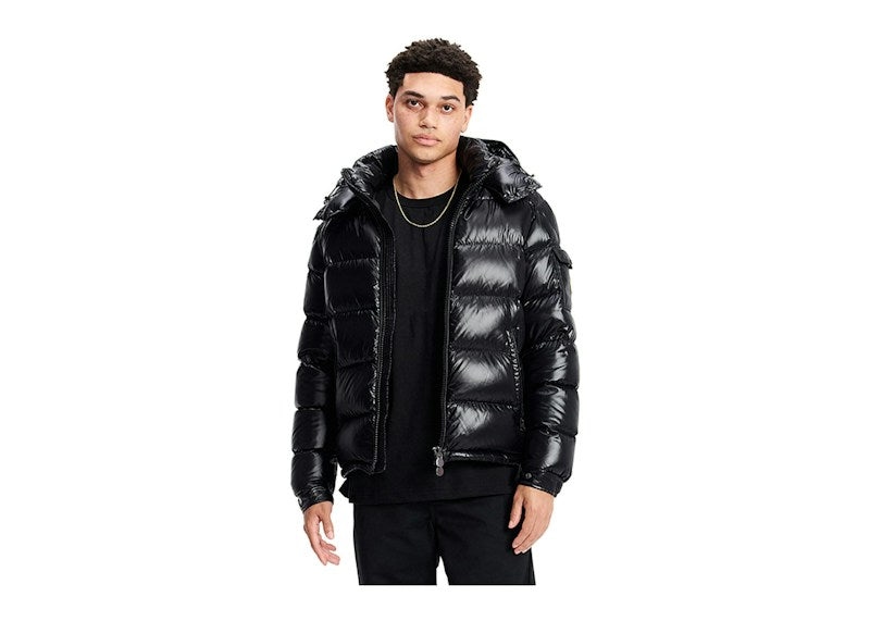 Moncler Maya Short Down Jacket Black